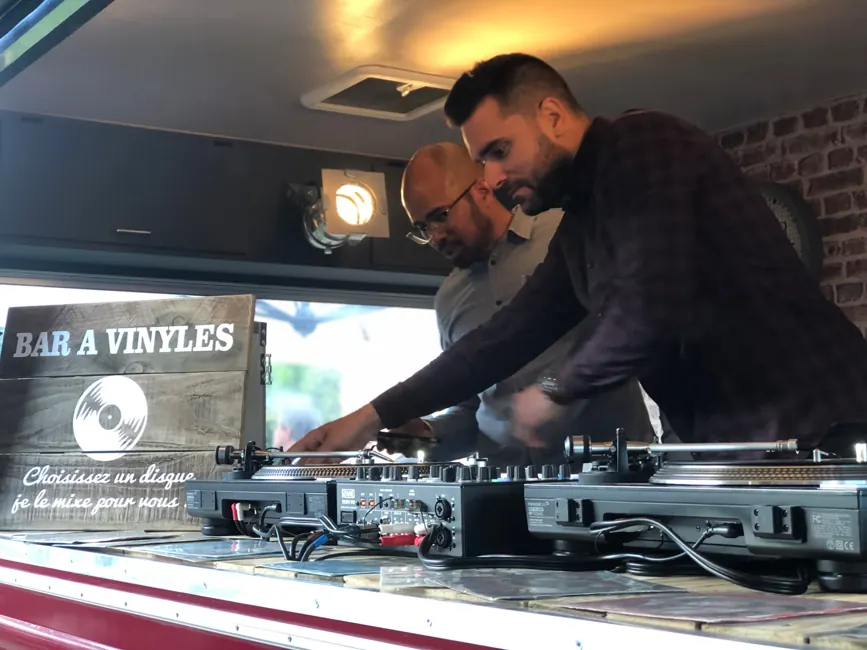 The Old Trailer DJ mariage Oise animation vintage